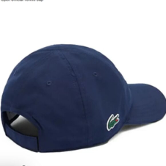 (NWT) LACOSTE Sport, “Miami Open” Tennis Hat, Cap, Blue, Size L - Picture 4 of 8